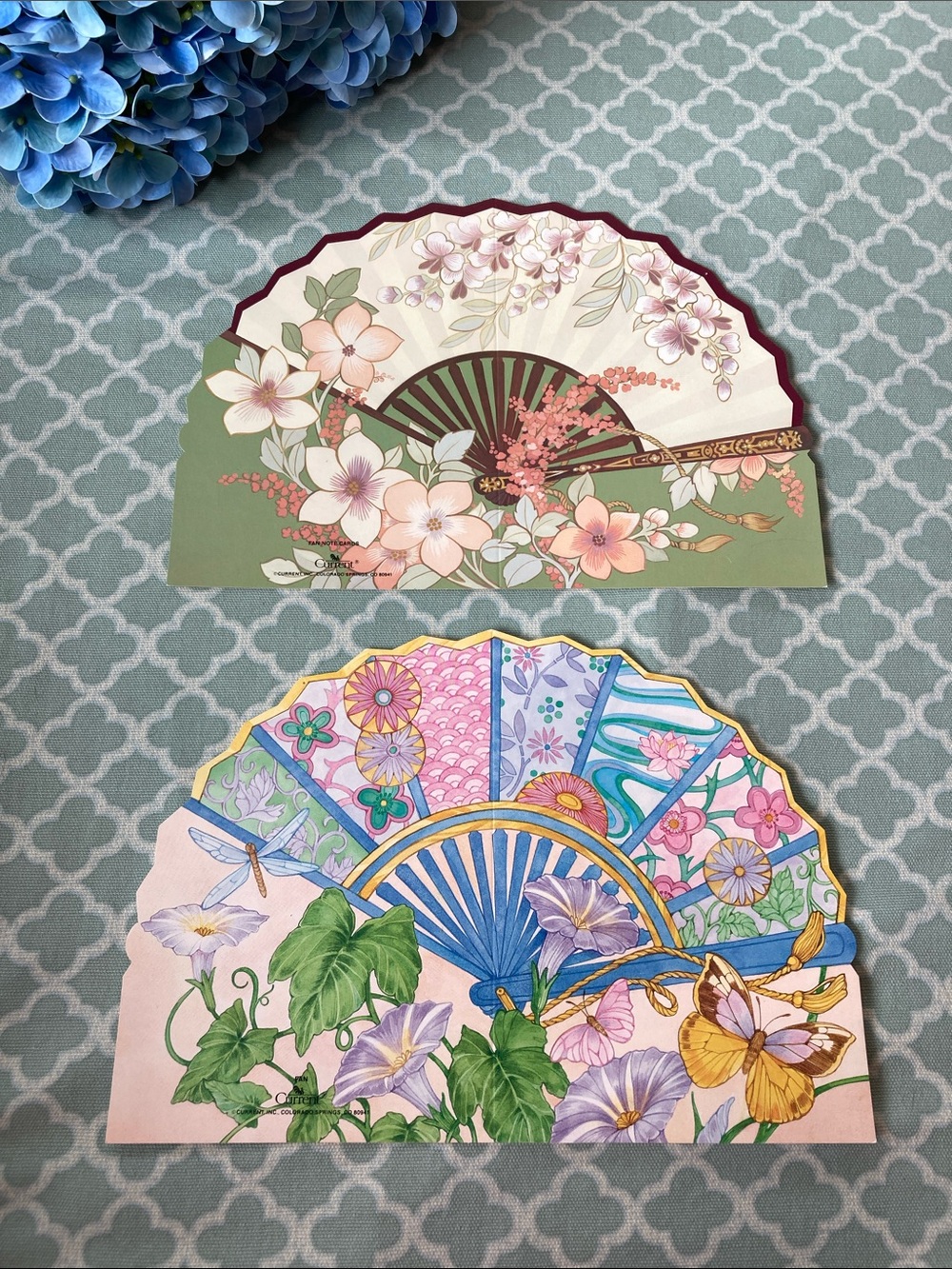 Current Fan Notecards Set of 2